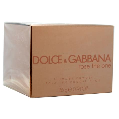 dolce gabbana rose one shimmer powder|Rose The One by Dolce & Gabbana 0.91 oz / 26g Shimmer Powder.